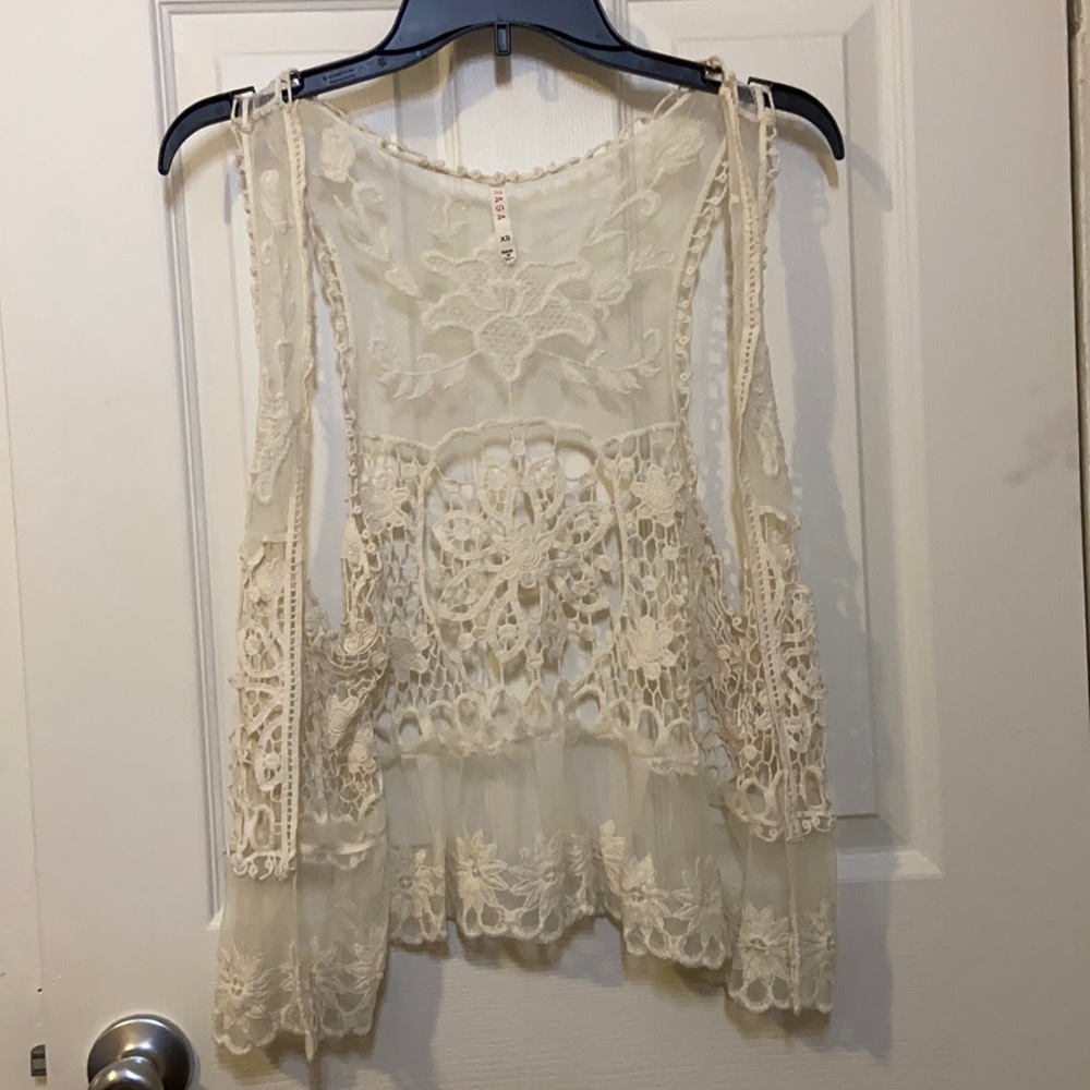 Raga Crochet Vest